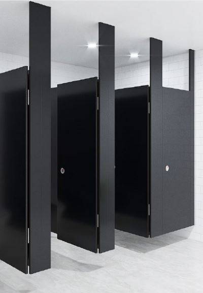 Toilet cubicle - Ceiling Suspended (CS)  