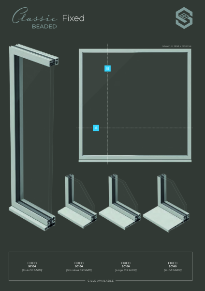 Classic Beaded Fixed Window Data Sheet
