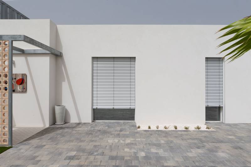 BSO Outdoor Venetian Blinds in a Passivhaus Home