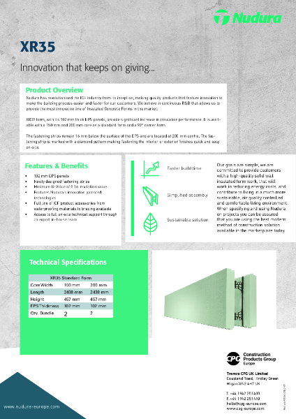 XR35 Insert A4 31012023