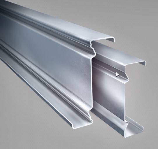 Cold-formed galvanized steel sections