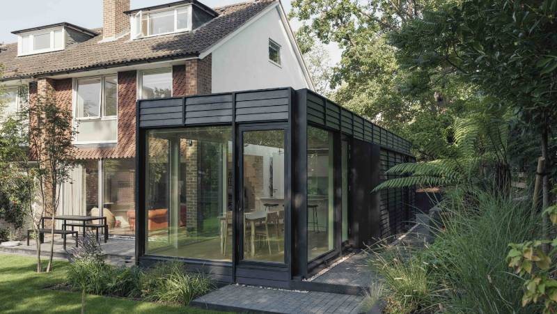 Accoya Wood Annex Transforms a 1950s London Terrace