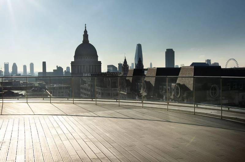 One London Wall Circular Decking