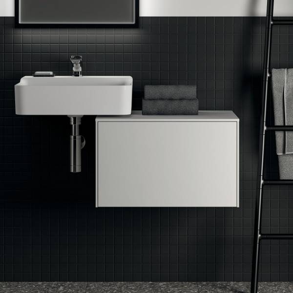 Conca 60 cm Wall Hung Washbasin Unit, No Cutout