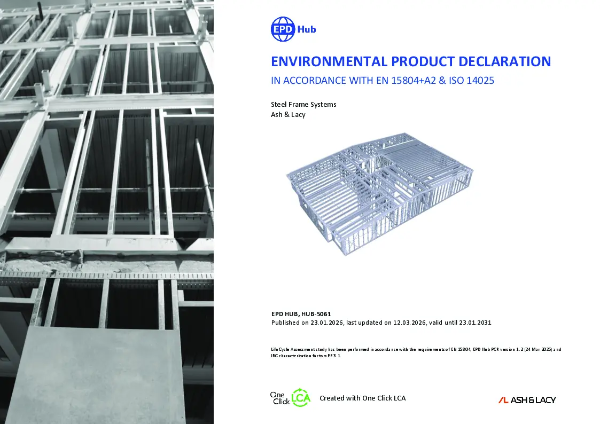 Steel Frame Systems - EPD