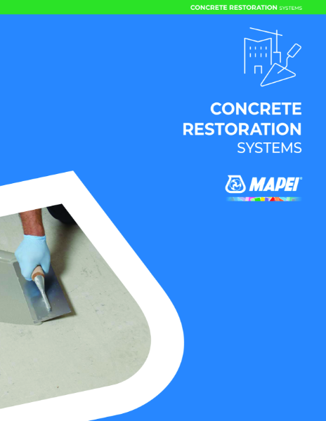 Concrete Restoration Systems Product Catalog