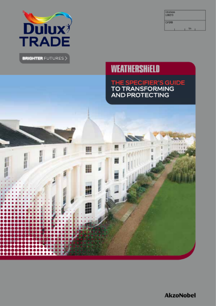 Dulux Trade Weathershield Specifier Guide