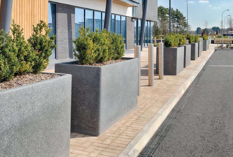 RhinoGuard® Rectangle Protective Planter