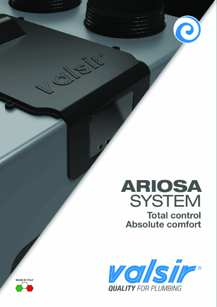 Ariosa & AriaSilent MVHR System Brochure