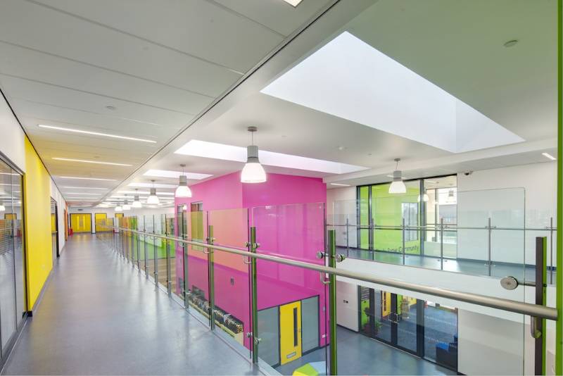 Mono M311 Glass Balustrades for Park Brow Primary School