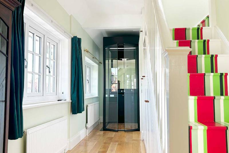 Aritco HomeLift Compact Platform Lift - A Design-First Approach to Home Accessibility