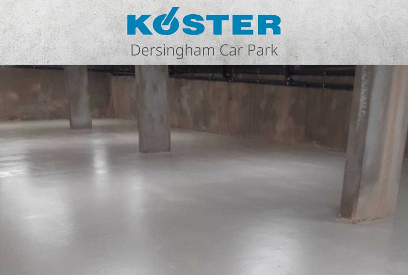 Underground Car Park - Koster flooring systems