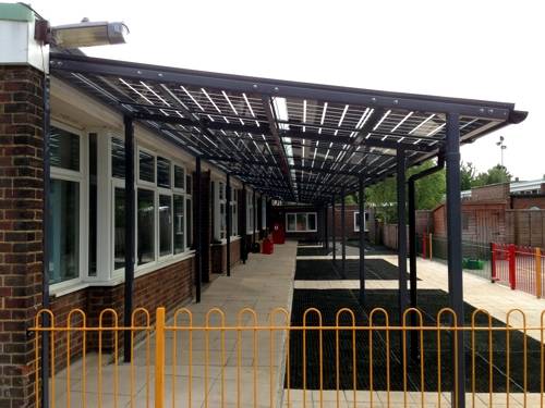 Capel Manor Primary School - Bespoke Canopy