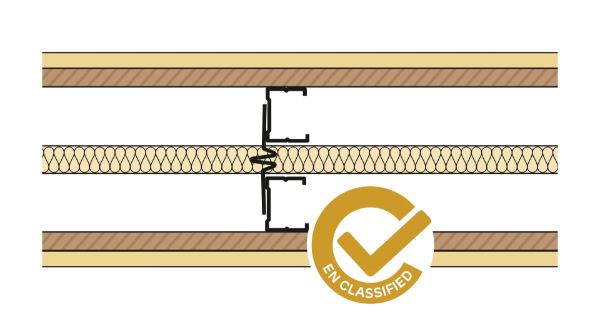 Siniat Twin Frame Metal Stud Partition Twin(AB)-CS50R-15Un18Ply-25G(206)