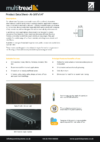 AI-3-8 x 1-4 datasheet PDF