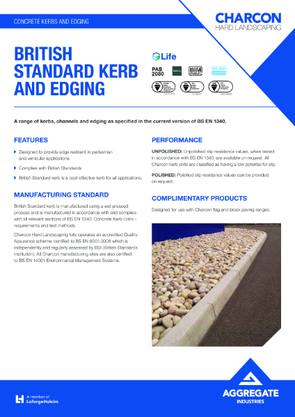 British Standard Kerbs