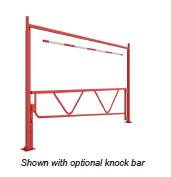 Height Restrictors Fixed with Swing Gate