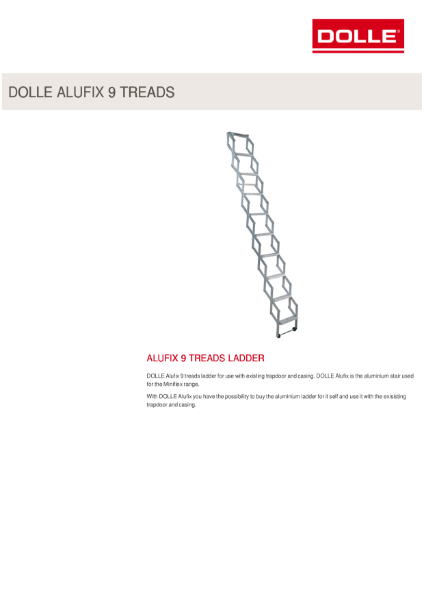 Dolle Alufix 9 Treads