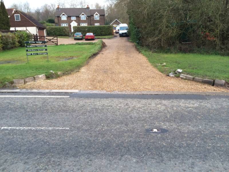 Gravel Driveway Installation Using CORE DRIVE Gravel Grid System