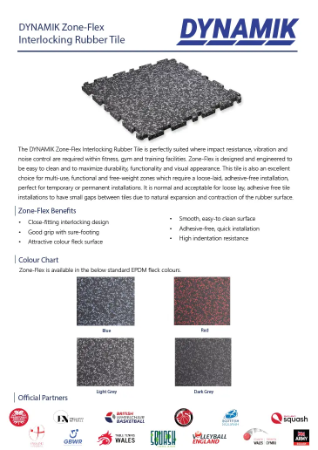 Zone-Flex - Interlocking Rubber Tiles