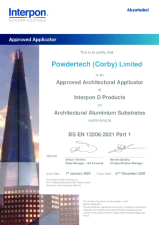 Interpon Approved Applicator