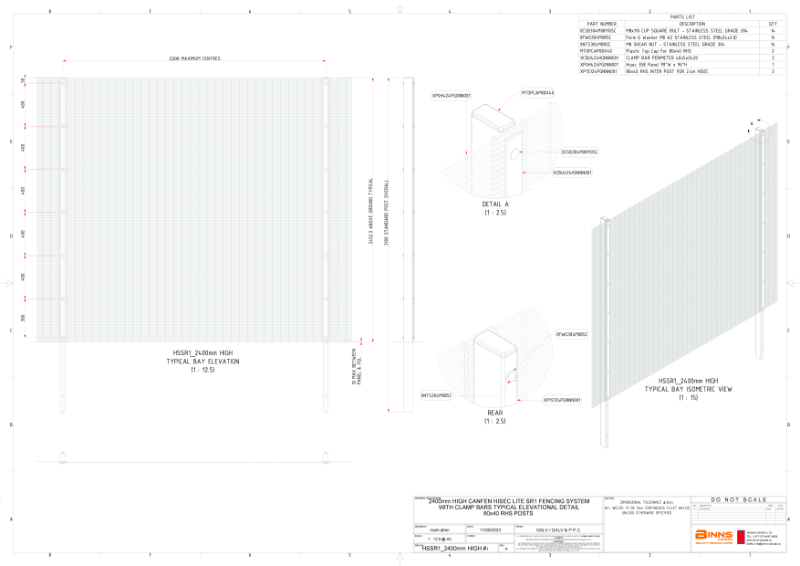 CANFEN HSSR1_2400mm HIGH LITE