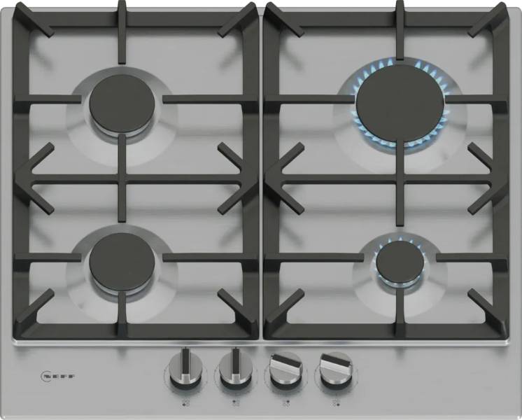 NEFF Stainless steel gas hobs
