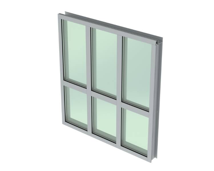 425T Series Thermally Broken Strip Window