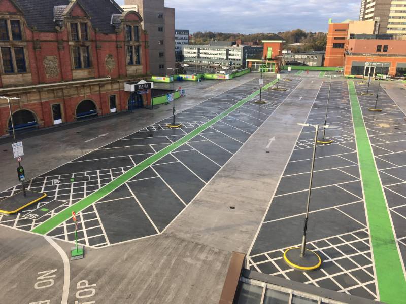 Rochdale Exchange Shopping Centre - High-performance waterproofing and surfacing for a car park deck