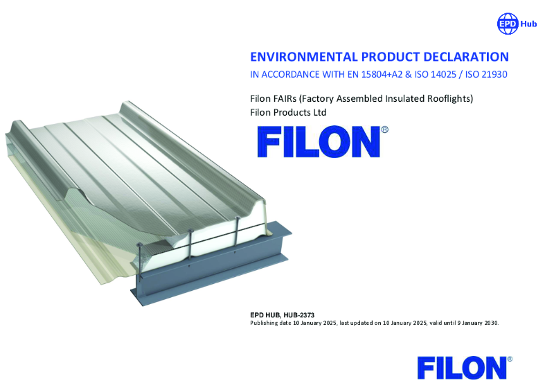 ENVIRONMENTAL PRODUCT DECLARATION - FAIRS