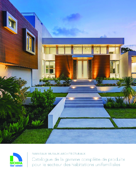 Nichiha Brochure - AWP Single Family French