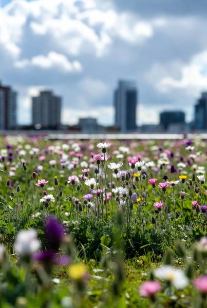 Wildflower – Pro-Living® Green Roof System - Semi-Intensive Green Roof System
