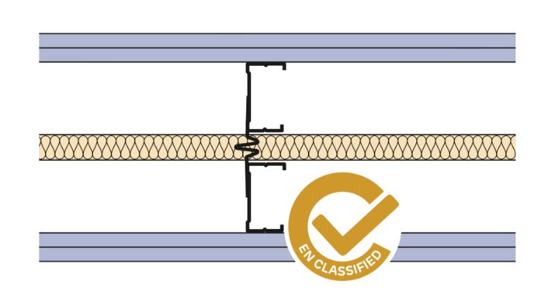 Siniat Twin Frame Metal Stud Partition Twin(AB)-CS70R-215dB-25G(240)