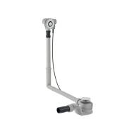 Geberit bathtub drain with push actuation PushControl, d52, length 50 cm, with ready-to-fit-set and straight connector