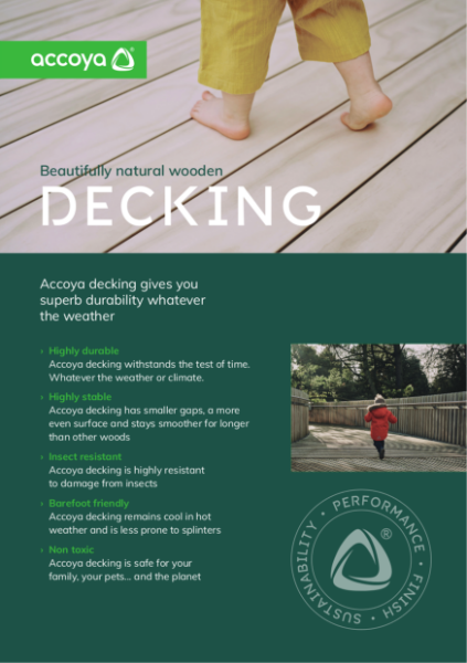 Accoya - Benefits of Decking