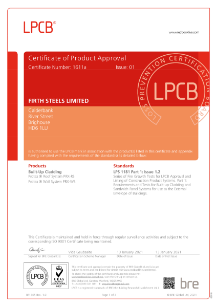 LPCB - LPS1181 Certification