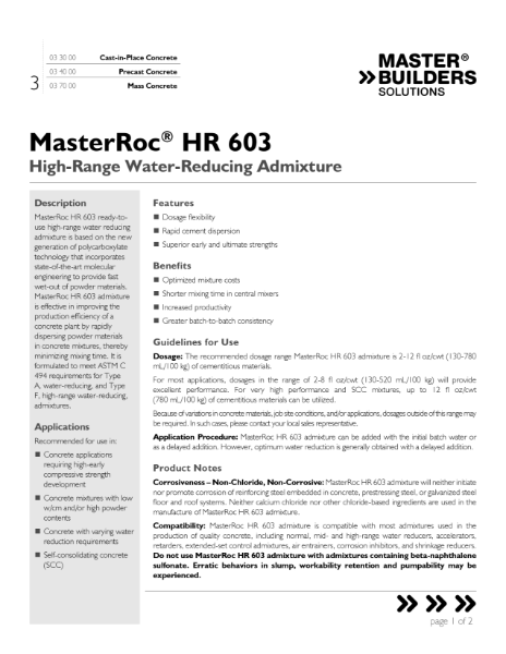 masterroc-hr-603-tds