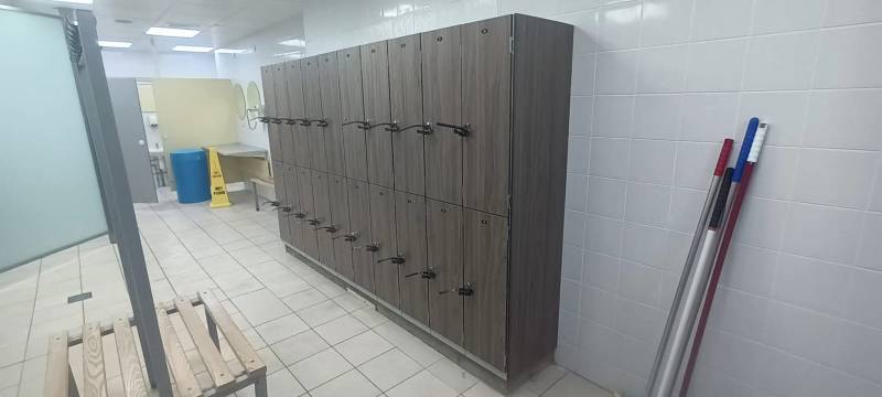 Leisure Lockers at Colraine Leisure Centre in Northern Ireland