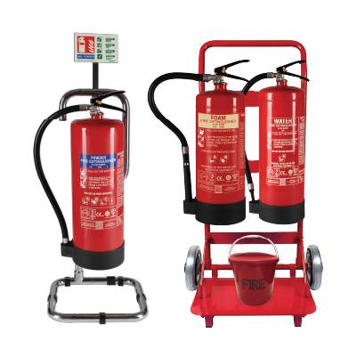 Flat Pack Tubular Extinguishers Stands & Trolleys 