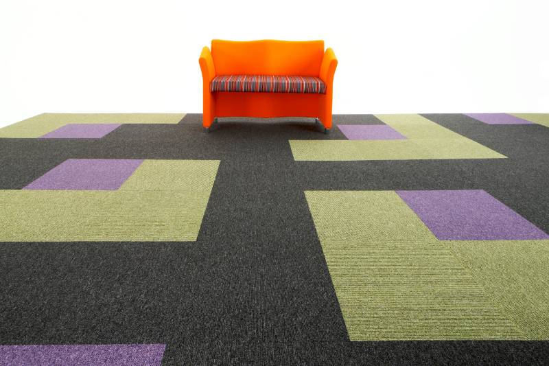 Macaw Stripe - Pile carpet tile