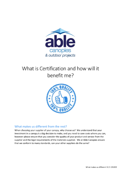 What is Certification and How Will it Benefit Me?