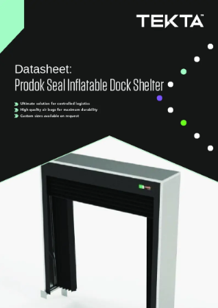 Datasheet - Prodok Seal Inflatable Dock Shelter