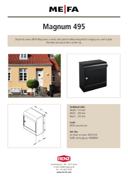 MEFA Magnum Datasheet