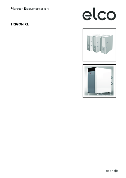 ELCO Trigon XL - Planner Manual