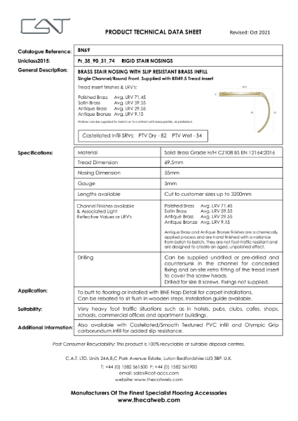 BN69 with BTI49.5 Datasheet