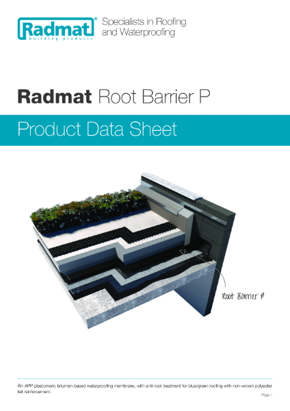 Radmat Root Barrier P - PDS