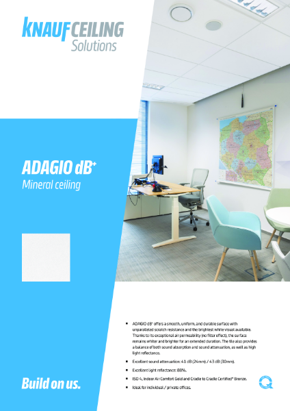 ADAGIO dB+ datasheet