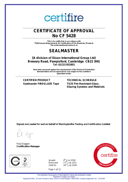 Certifire Certificate