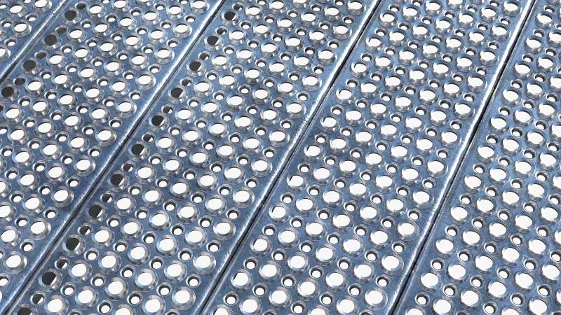 Plank Grating O2 - Perforated Metal Plank