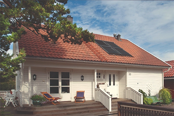 Enkelkrum Betongtakstein - Takstein